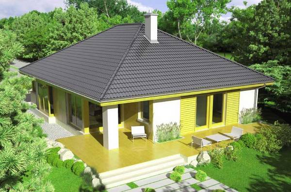 Как сделать четырехскатную крышу для дома Стропильная система с фото