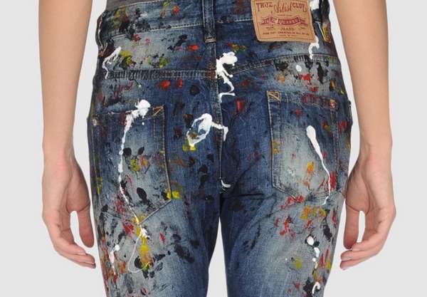 Как эффективно очистить любимые джинсы от краски? - фото
