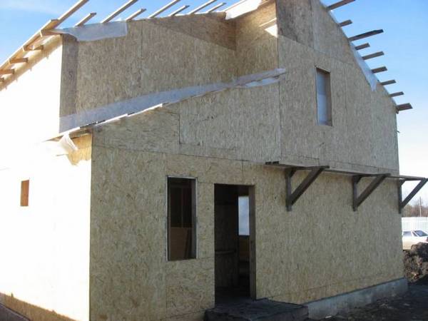 Инструкция по строительству каркасно-щитового дома своими руками - фото