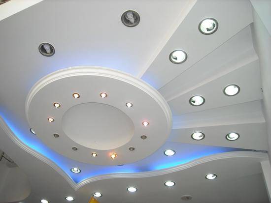 Точечные светильники для подвесных потолков - фото