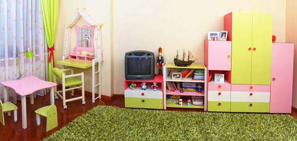 Мебель для детской комнаты с фото